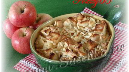 Быстрый десерт из вчерашнего хлеба