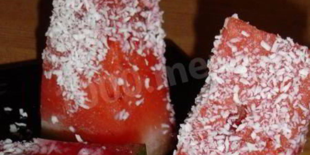 Рецепт десерта из арбуза