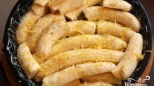 десерт из запеченных бананов