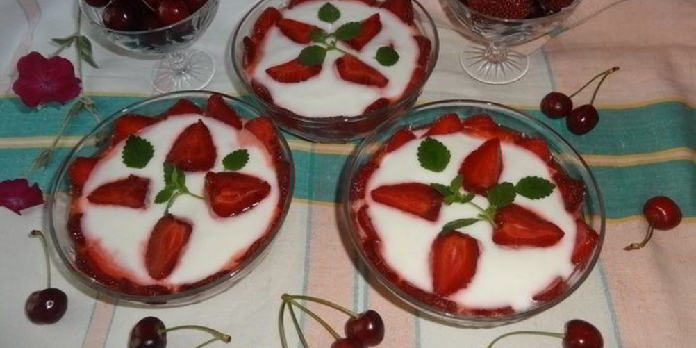 Рецепт десерта летняя фантазия