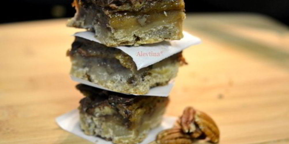 Рецепт десерта сэнди пралине с пеканома