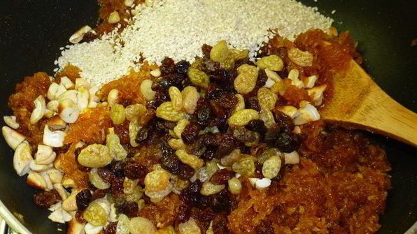 морковная халва