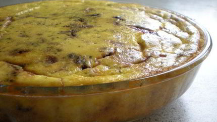 Клафути с красным луком