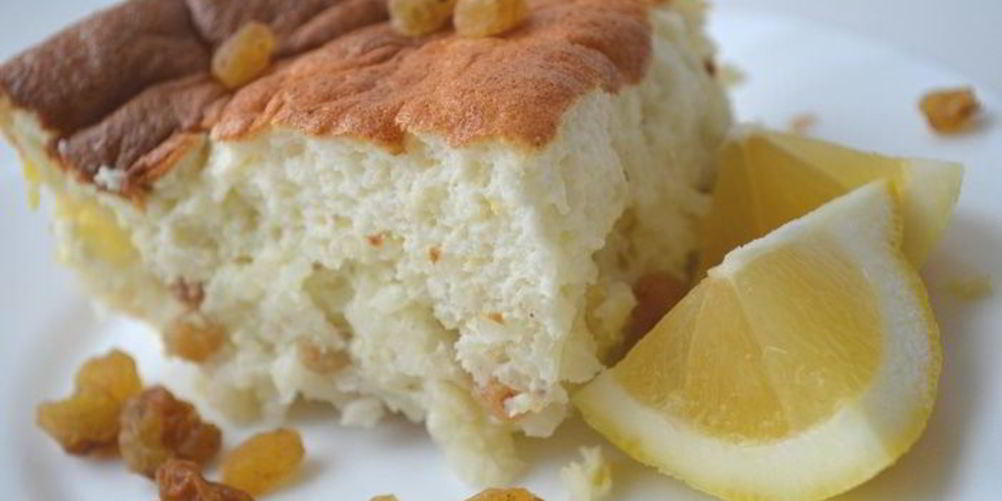 Рецепт классического английского рисового пудинга с изюмом