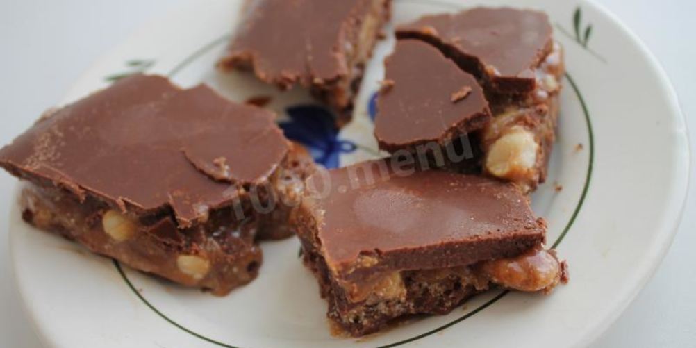 Рецепт домашнего сникерса