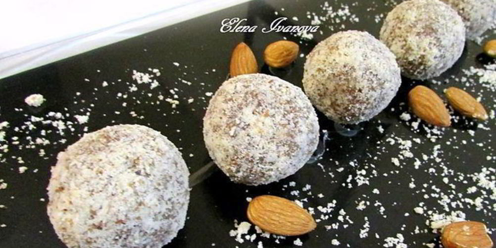 Рецепт имбирных конфет с финиками и миндалем
