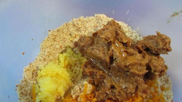 имбирные конфеты с финиками и миндалем