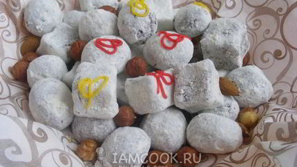 Конфеты из чернослива и орехов