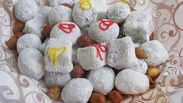 конфеты из чернослива и орехов