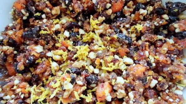 конфеты из сухофруктов искушение