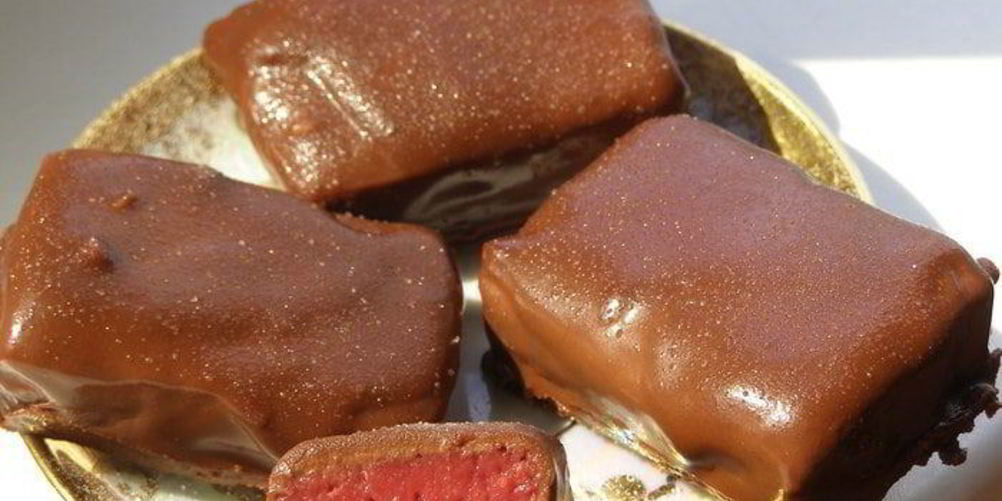 Рецепт конфет малиновых поцелуйчики