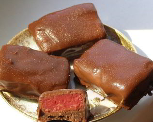 Конфеты Малиновые поцелуйчики