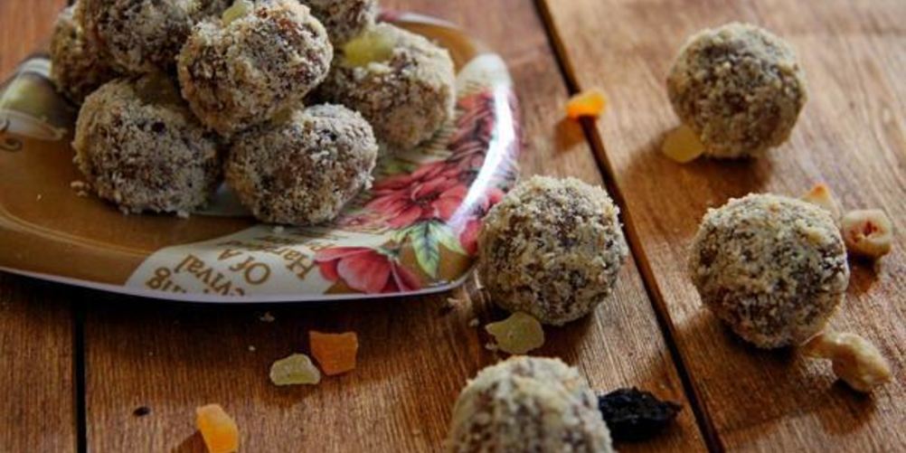 Рецепт конфет ореховых шарики