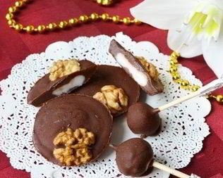 Конфеты Сало в шоколаде