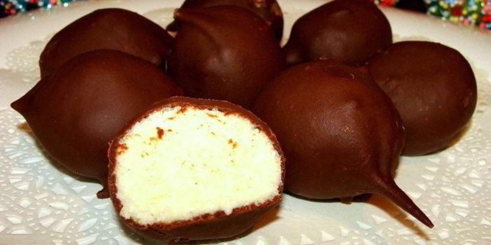 Рецепт конфет снежки в шоколаде