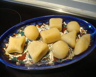 Марципановые конфеты Сладкая геометрия