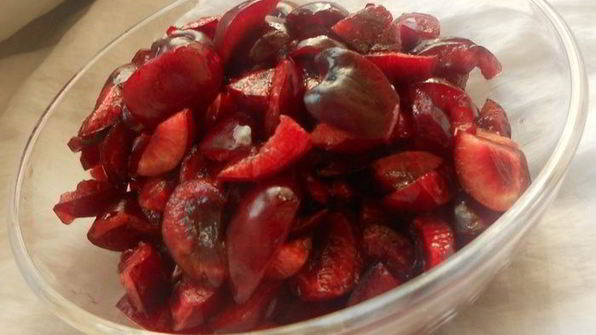 мягкие черешневые конфеты с ромом и маскарпоне