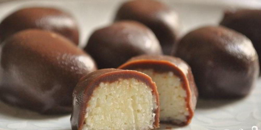 Рецепт шоколадна-кокосовых конфеты