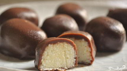 Шоколадно-кокосовые конфеты