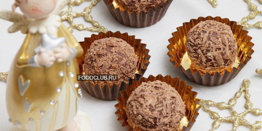 Рецепт шоколадных конфет с начинкой