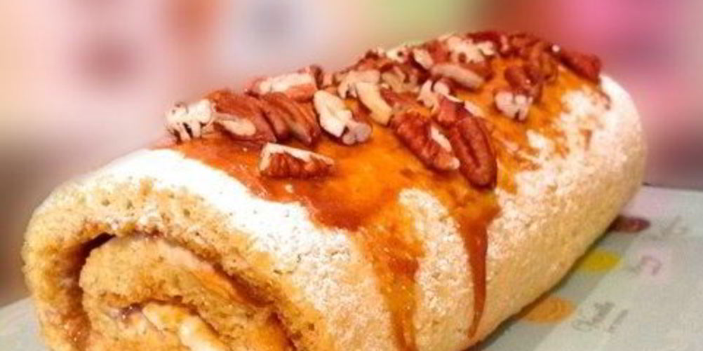 Рецепт бисквитного рулета с масляным кремом