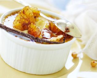 Десерт крем брюле