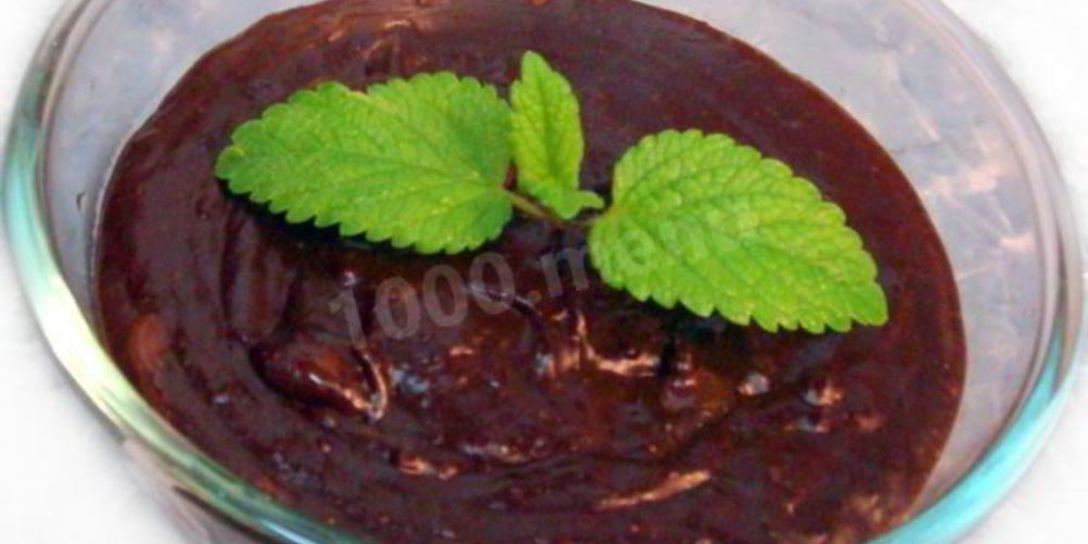 Рецепт домашнего шоколадного крема с бананом