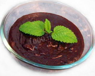 Домашний шоколадный крем с бананом