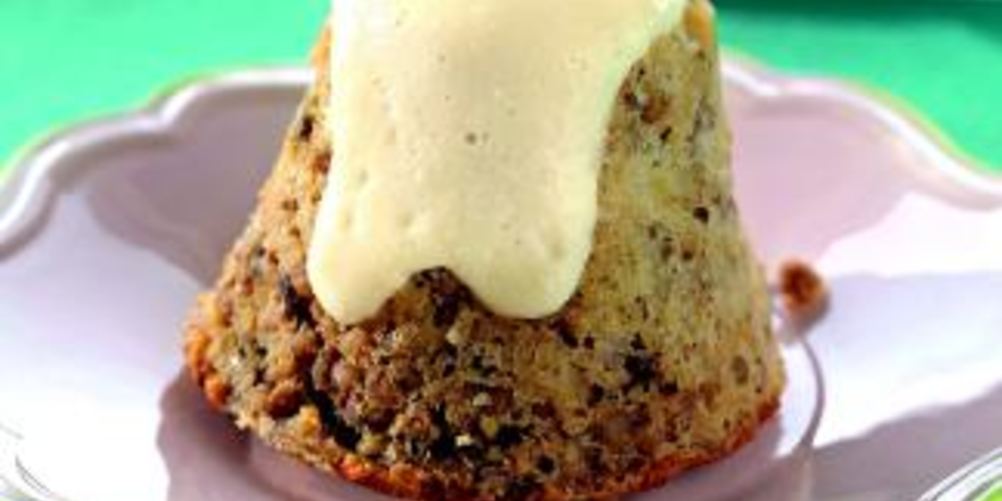 Рецепт гречневого пудинга с черносливом и заварным кремом