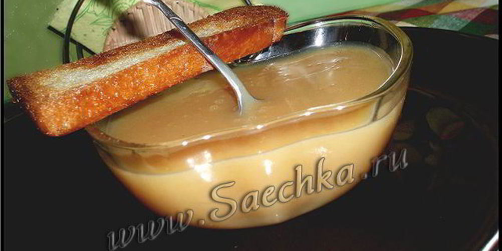 Рецепт карамельного крема salidou