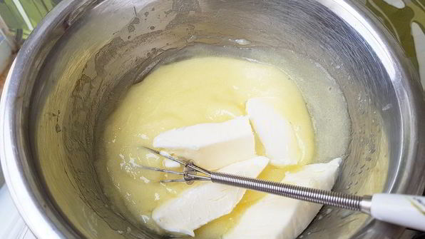 корзинки с кремом