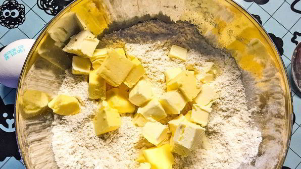 корзинки с кремом