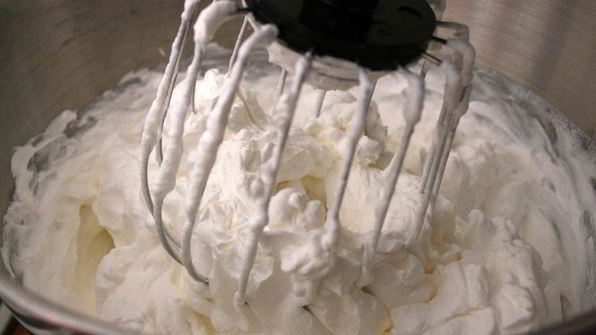 корзинки с кремом