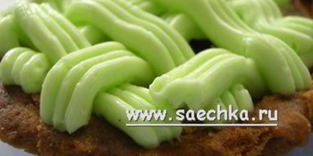 Рецепт корзиночек с кремом