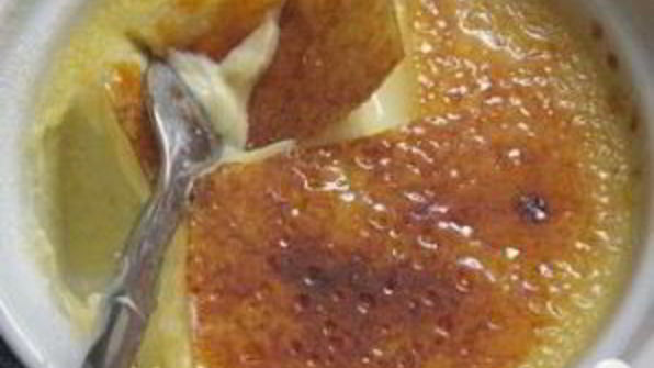 крем-брюле с лавандой и медом