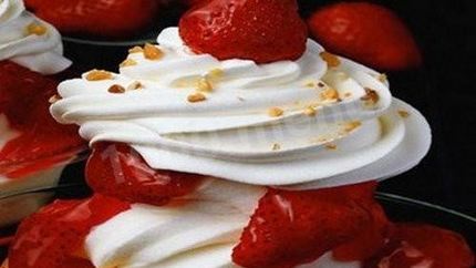 Крем из сливок для торта