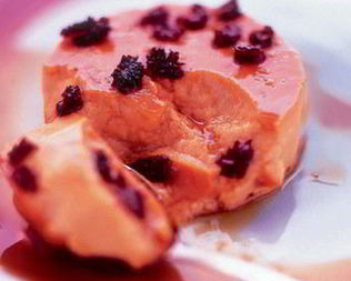 Крем-карамель со сморчками