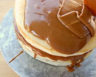 Крем карамельный для торта