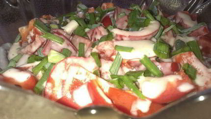 Летний салат-крем