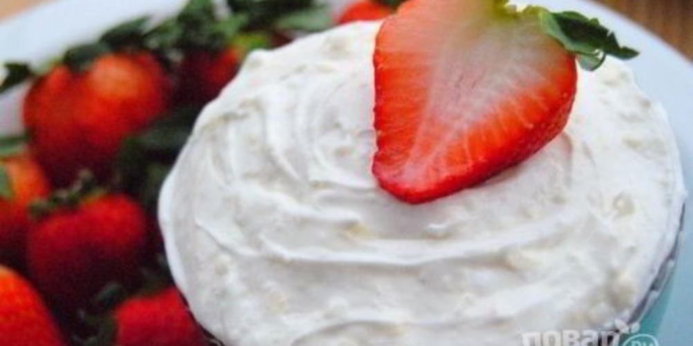 Рецепт низкокалорийного крема для торта