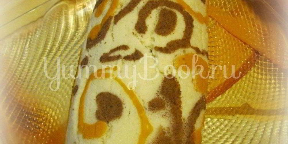 Рецепт рулета бисквитного с творожным кремом