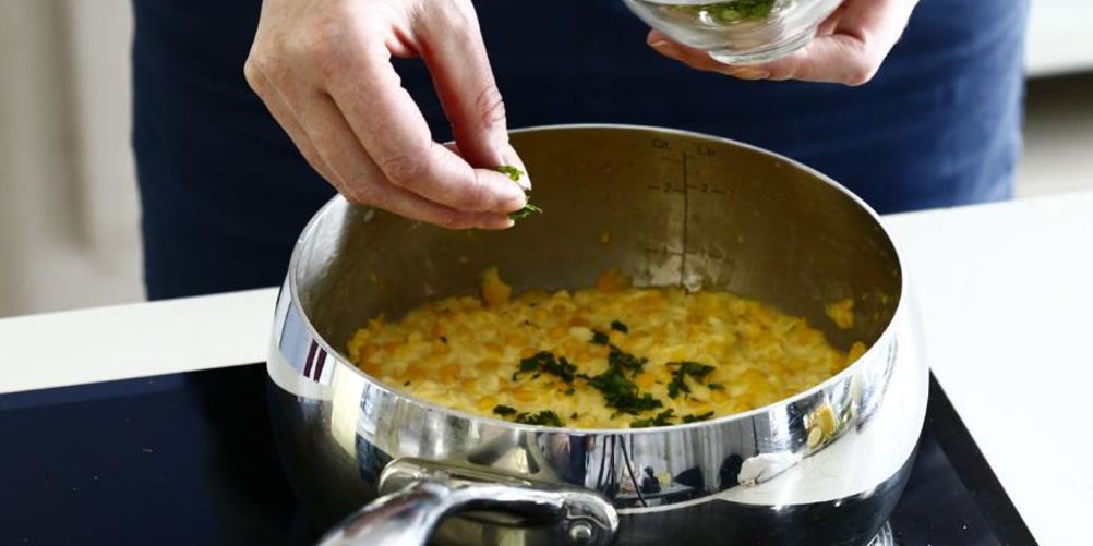 Рецепт сливочного кукурузного крема