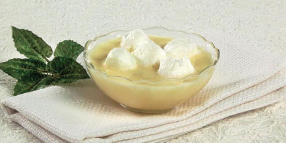 Рецепт снежков с яичным кремом