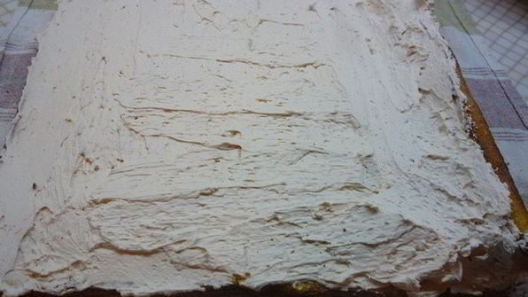 тыквенный рулет с карамельным кремом