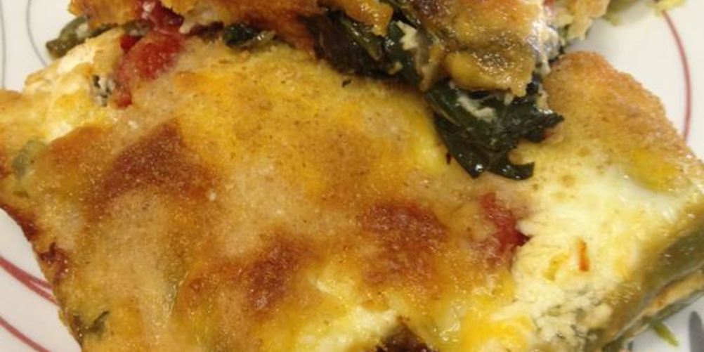 Рецепт яиц со шпинатом запеченные в кремовом соусе