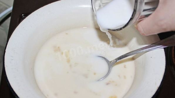 заварной крем для медового торта