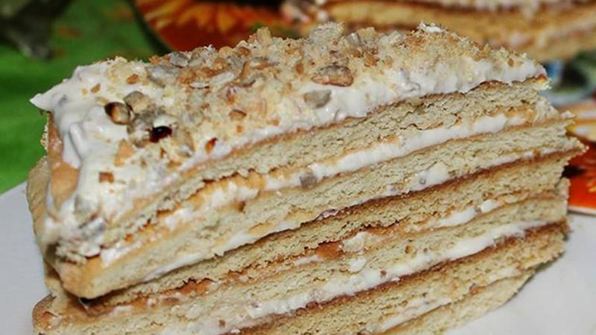 заварной крем для медового торта