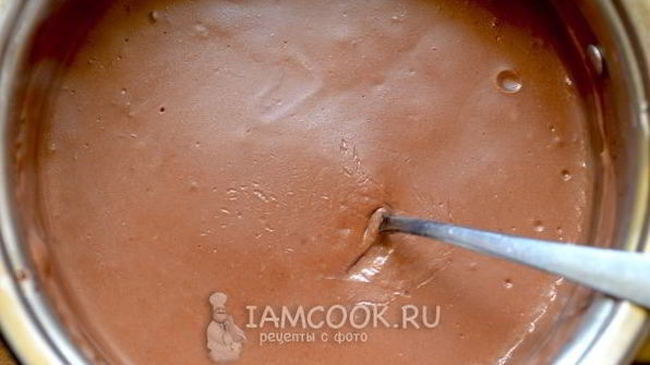 заварной крем-пудинг без яиц