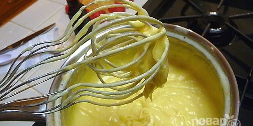 Рецепт заварного крема со сливками