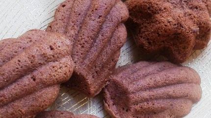 Мадленки шоколадные